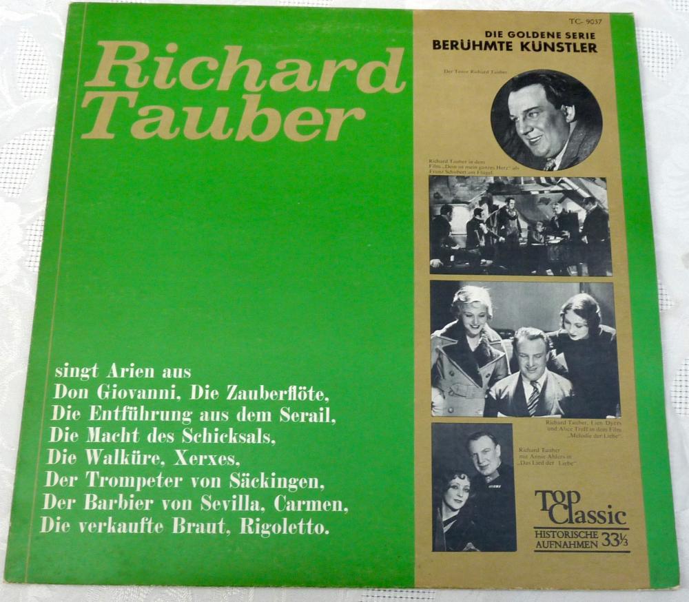 Richard Tauber, Die goldene Serie, Top-Classic